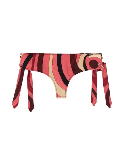 Emilio Pucci Bikini Briefs In Red Lyst