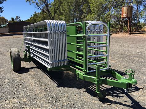 Thornton 22 Panel Portable Sheep Yards Livestock Equipment