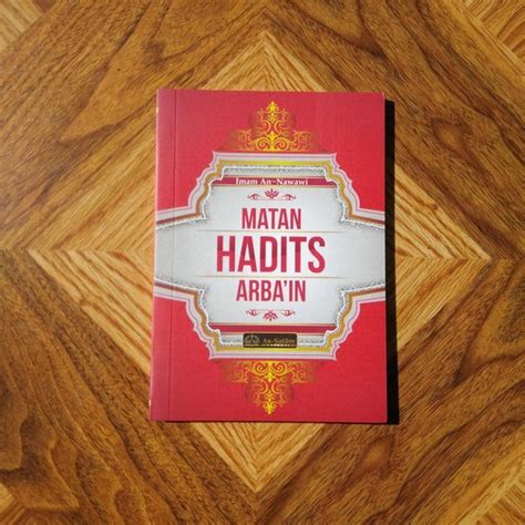 Jual Buku Saku Matan Hadits Arbain Imam An Nawawi Di Lapak Toko Muslim