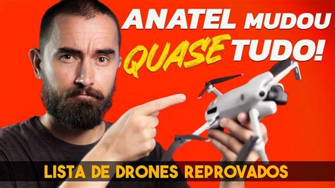 DRONES HOMOLOGAÇÃO na ANATEL MUDOU COMO SABER se seu drone tá