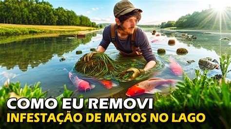 Como Eu Removi A Infesta O De Matos No Lago De Peixes Youtube