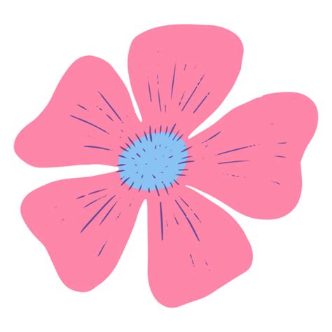 Design Png E Svg De ícone De Primavera De Flor Rosa Para Camisetas