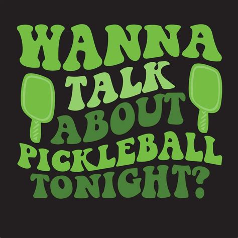 Pickleball T Shirt Design Pickleball Vectors Pickleball Icon