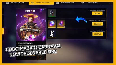 Corre Como Coletar O Cubo Magico Evento Carnaval No Free Fire Cal A