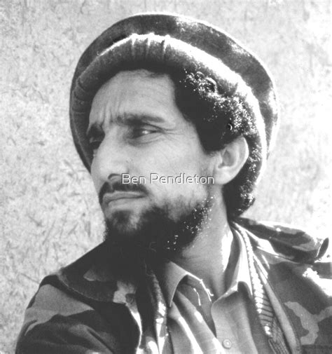 "AHMAD SHAH MASSOUD" by Ben Pendleton | Redbubble