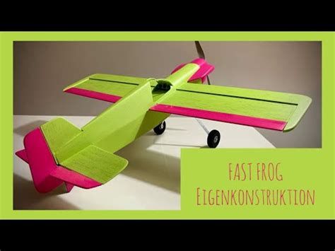 Fast Frog Rc Flugmodell In Anlehnung An Einen Cassutt Racer Youtube