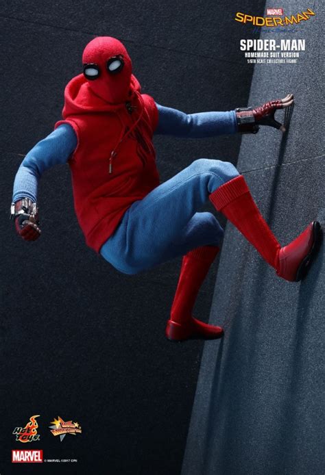 Spider Man Homemade Suit Aus Dem Film Spider Man Homecoming Von Hot
