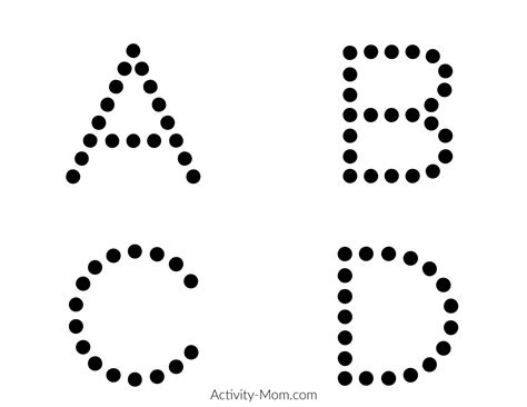 Printable Alphabet Tracing Cards (free) - The Activity Mom