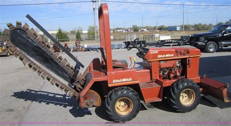 1988 Ditch Witch 3500 Trencher In Wichita Ks Item C5120 Sold