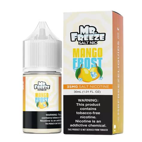 Mr Freeze Mango Frost Salt Ml E Juice