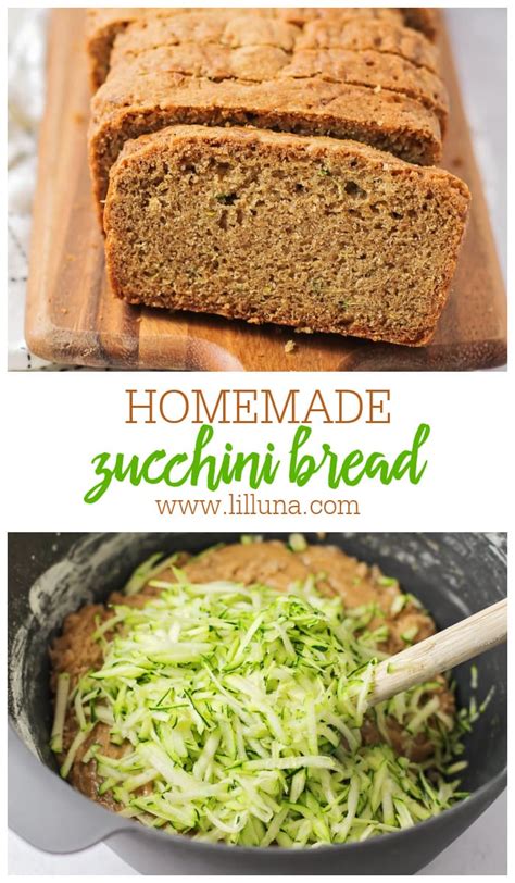 The Best Zucchini Bread No Yeast VIDEO Lil Luna