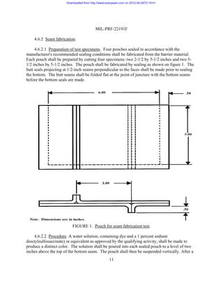 Mil Prf 22191 F Military Packaging PDF