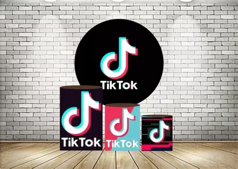 Capas De Cilindros Em Lona Tik Tok Painel 1 20mts 4pçs