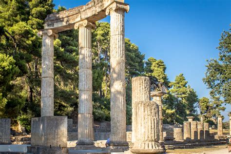 Ancient Olympia, Greece: The origin of the Olympic games