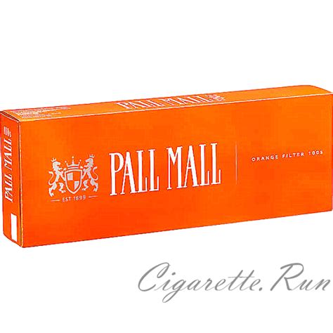 Pall Mall Orange S Box Cigarettes Cigarette Run