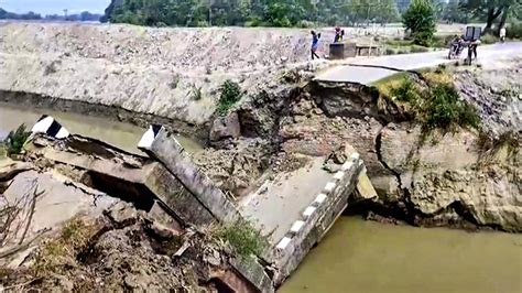 Bihar Bridge Collapses Another Bridge Collapses 10th Such Incident In