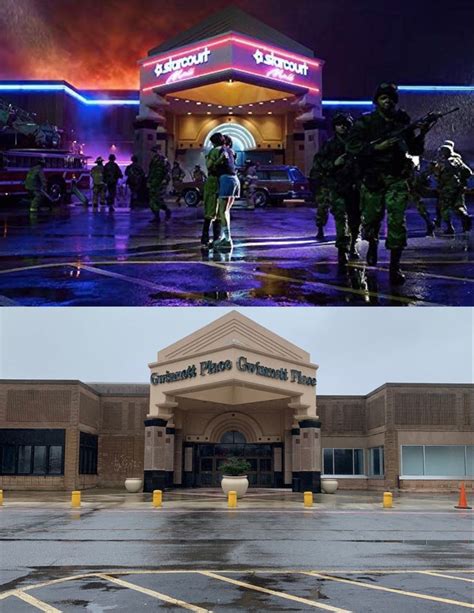 Stranger Things’ Starcourt Mall | Stranger things, Vintage architecture ...