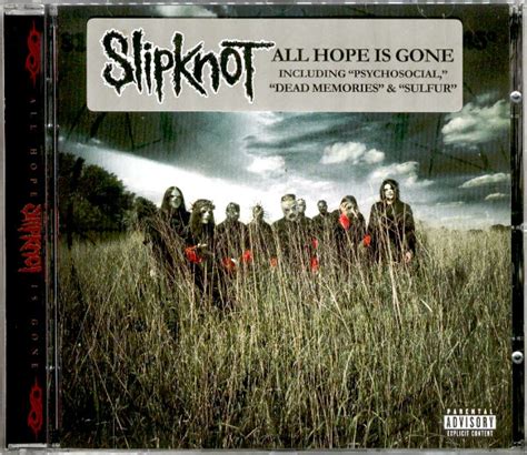 Slipknot All Hope Is Gone 2008 Cinram Gmbh Cd Discogs