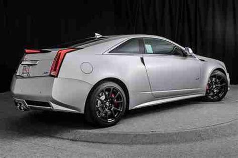 Sell New 2013 Cadillac CTS V Coupe Silver Frost Matte 1 Of 100 Factory