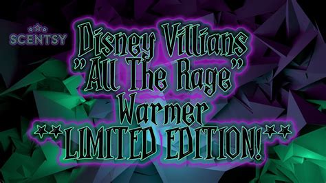 UNBOXING 2021 Scentsy Disney Villain S All The Rage Warmer YouTube