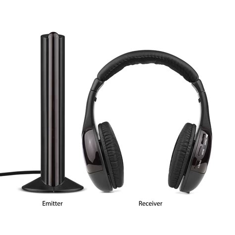 5 In 1 Wireless Cordless Headphones Headset With Mic For Tv Watching Radio J4e3 Ebay