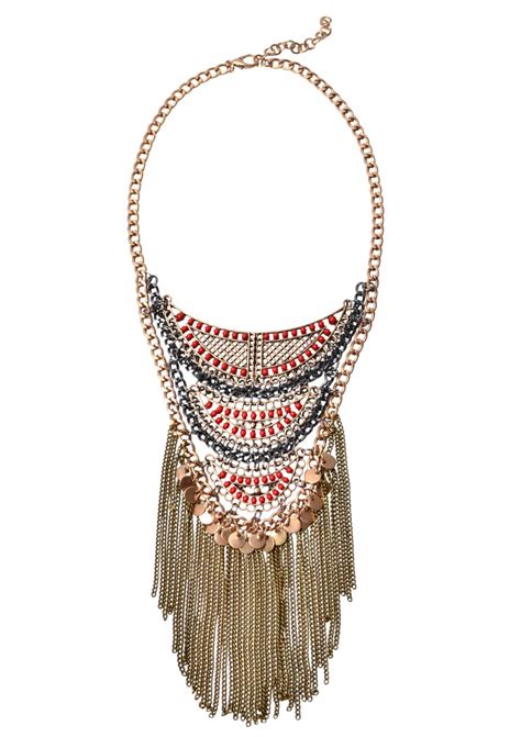 Boho Tribal Statement Necklace Happiness Boutique