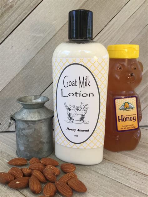 Honey Almond Fragrance Goat Milk Lotion Soapy Goat