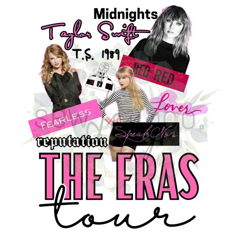 The Eras Tour Png Digital Download Taylor Swift Etsy Australia