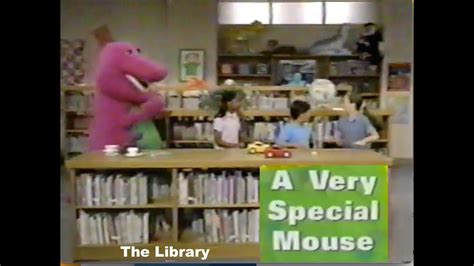 Barney Friends The Library A Very Special Mouse Season 5 Episode