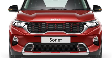 Kia Sonet Suv Facelift Innovative Features Modern Technology And