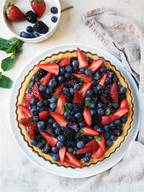 Fresh Fruit Tart • Cook Til Delicious