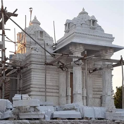 Marble Temple Construction Service At Rs Cubic Feet In Makrana