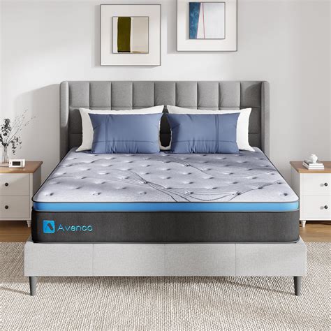 Avenco Original 10 Innerspring And Gel Memory Foam Hybrid Mattress