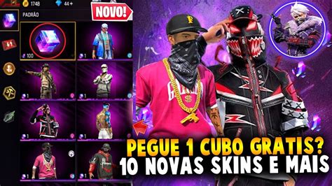 Corre Pegue Seu Cubo Gr Tis Novas Skins Da Loja Do Cubo Sombra