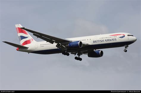 Aircraft Photo Of G BNWO Boeing 767 336 ER British Airways