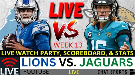 Lions Vs Jaguars Live Streaming Scoreboard Play By Play Game Audio