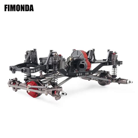 FIMONDA RC Crawler Metal Chassis Kit Dist Ncia Entre Eixos