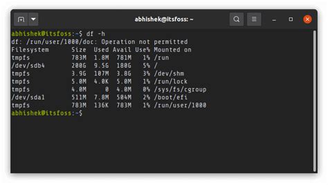 How To Check Free Disk Space On Ubuntu Other Linux