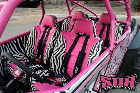 Rzr Pink Four Wheeler Dune Buggy