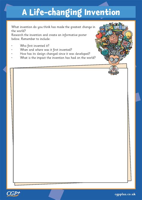 A Life-changing Invention (Years 5-6) | CGP Plus