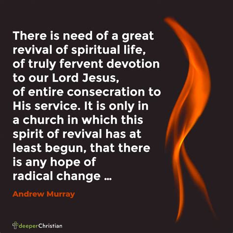 Revival Of Spiritual Life Andrew Murray Deeper Christian Quotes