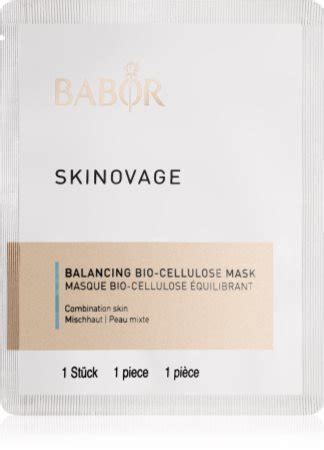 Babor Skinovage Balancing Bio Cellulose Mask Tuchmasken Set Notino