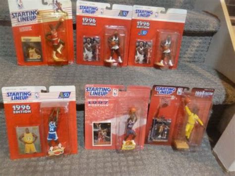 Starting Lineup Basketball Figure Lot Dennis Rodman Shaquille O Neal