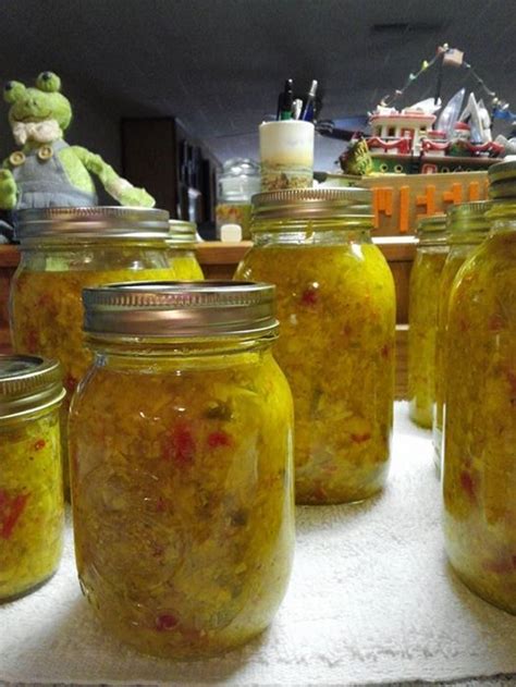 Yellow Squash Relish Recipe Squash Relish Canning Recipe Canning