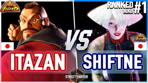 SF6 Itazan Zangief Vs Hikaru Shiftne AKI Street Fighter 6 YouTube