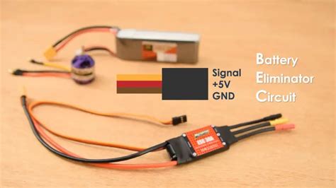 Wiring Diagram Brushless Motor Esc