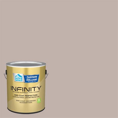 Hgtv Home By Sherwin Williams Infinity Satin Temperate Taupe Hgsw3436