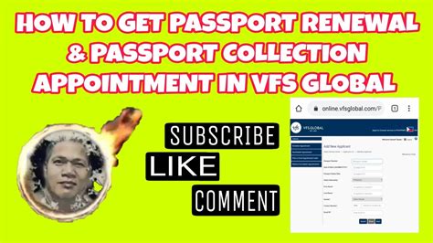 How To Get Passport Renewal And Passport Collection In Vfs Global Youtube