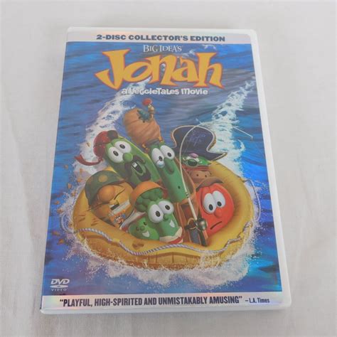 Veggietales Wide Screen Jonah The Collector Amusing Dvd January