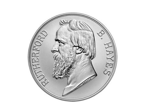 U S Mint To Release Rutherford B Hayes Presidential Silver Medal